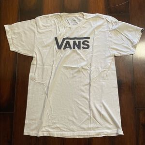 Large white Vans T-shirt